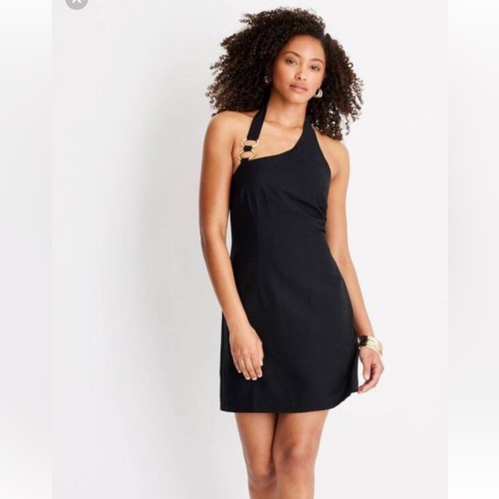 Women's Sleeveless  black Mini Dress - Future Collective with Jenee‎ Naylor Sz 2